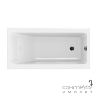 Прямоугольная акриловая ванна Cersanit Crea 150х75