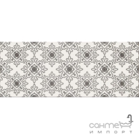 Настенная плитка 20x60 Cersanit Black And White Pattern E (матовая)