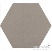 Керамогранит шестиугольник 19x22 Coem Silver Stone Strutturato Rett MIX Esagona Greige (темно-бежевый, структур.)