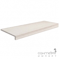 Кутник 15x60x5 Coem Silver Stone Elemento a Elle Esterno R11 Rett Riga Dritta Ivory (світло-бежевий, структурований)