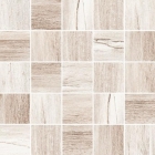 Настінна плитка, декор 25x25 Ceramika-Konskie Carlos Wood Mosaic (глянсова)