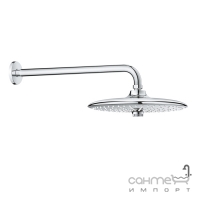 Верхній душ з кронштейном 3-режимний Grohe Euphoria 260 26458000 хром