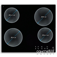 Электрическая варочная поверхность Minola Hi-Lite MVH 6033 GBL черное стекло