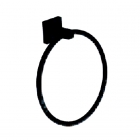 Кольцо для полотенец StilHaus Urania U 07.23 матовый черный