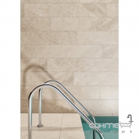 Керамогранит 75x149,7 Coem Soap Stone Naturale Rett Greige (бежевый, матовый)