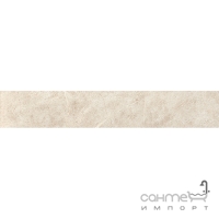 Керамограніт 25x149,7 Coem Soap Stone Naturale Rett White (світло-бежевий, матовий)