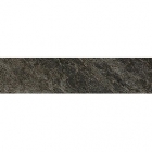Керамогранит 7,3x30 Coem Soap Stone Naturale Rett Black (черный, матовый)