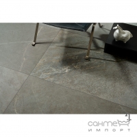 Керамогранит 45x90 Coem Soap Stone Naturale Rett Black (черный, матовый)