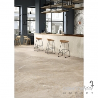 Керамогранит 45x90 Coem Soap Stone Naturale Rett Black (черный, матовый)