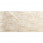 Настінний декор 30x60 Coem Soap Stone Waves Rett White (світло-бежевий)