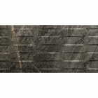 Декор настінний 30x60 Coem Soap Stone Waves Rett Black (чорний)