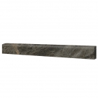 Плинтус 7,5x75 Coem Soap Stone Battiscopa Lucidato Rett Black (черный, полуполированный)