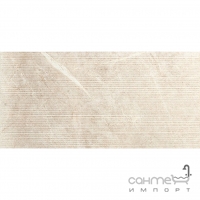 Настенный декор 30x60 Coem Soap Stone Multiline Rett White (светло-бежевый)