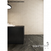 Настенный декор 30x60 Coem Soap Stone Waves Rett Grey (серый)