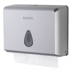 Диспенсер бумажных полотенец Rixo Maggio P055S серебристый пластик