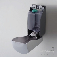 Дозатор підвісний 1000мол Rixo Maggio S068S сріблястий пластик