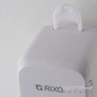 Дозатор підвісний 600мл Rixo Grande S368W білий пластик