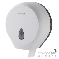 Диспенсер туалетного паперу Rixo Maggio P002W білий пластик