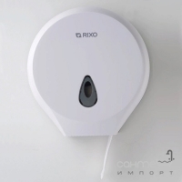 Диспенсер туалетной бумаги Rixo Maggio P002W белый пластик