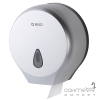 Диспенсер туалетного паперу Rixo Maggio P002S сріблястий пластик