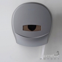 Диспенсер туалетной бумаги Rixo Grande P001S серебристый пластик