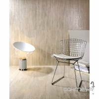 Керамограніт 45x90 Coem Travertino Scanalato Naturale Rett White (світло-бежевий, матовий)