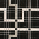 Мозаика 30x30 Coem T.U. Mosaico Loop Naturale Rett Warm Black