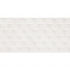 Настенная плитка, декорация 30x60 Keros CANVAS DECORADO PYRAMID BLANCO (белая)