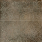 Клинкерная плитка, декор 33x33 Gres de Aragon Antic Decorado Basalto (темно-серая)