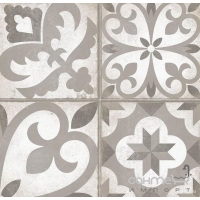 Плитка для підлоги, випадковий малюнок 60x60 Plaza Combi Gris (сіра)