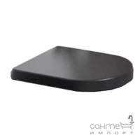 Сидіння для унітазу soft-closing Flaminia App QKCW03 NERO чорне