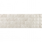 Настінна плитка декорація під мозаїку 25x75 Tau Ceramica Grisha RLV Gold (кремова)
