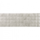 Настенная плитка, декорация под мозаику 25x75 Tau Ceramica Grisha RLV Silver Mix (серая)