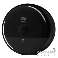 Диспенсер для туалетной бумаги Tork SmartOne 681008 черный пластик