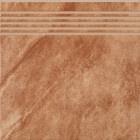 Сходинка 40x40 Ceramika Gres Verso Brown (матова)