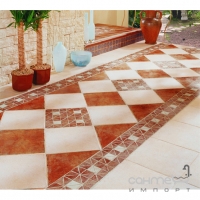Декор для підлоги 33x33 Ceramika Gres Largo B Rosette (матовий)