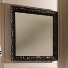 Зеркало с черной рамой 100x100 Kerasan Retro 736401