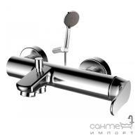 Змішувач для ванни з ручним душем GRB E-Plus Minimal 35236350 хром