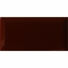 Плитка настінна 10x20 Monopole Monocolor Bisel Marron Brillo (коричнева, глянсова)