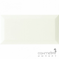 Настінна плитка 10x20 Monopole Monocolor Bisel Blanco Brillo (біла, глянсова)