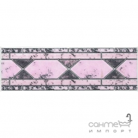 Фриз 6,5x20 Ceramika Color Listwa Cleopatra Rozowa 295 (розовый)
