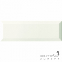 Настенная плитка 10x30 Monopole Monocolor Bisel Blanco Brillo (белая, глянцевая) /1,02 м2/уп./