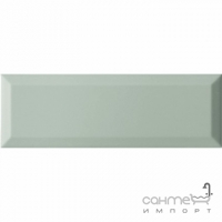 Настінна плитка 10x30 Monopole Monocolor Bisel Perla Brillo (світло-сіра, глянсова) /1,02 м2/уп./