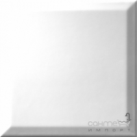 Настенная плитка 15x15 Monopole Monocolor Bisel Blanco Brillo (белая, глянцевая)