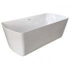 Акриловая ванна отдельностоящая с сифоном Volle 12-22-804 белая