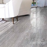 Кермограніт Xclusive Ceramica Colosseum Travertino Silver 60x60 Polished глянсовий