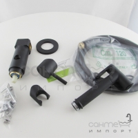 Гигиенический душ со смесителем Giulini G Programma Docce SH25NO матовый черный