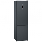 Отдельностоящий двухкамерный холодильник с нижней морозильной камерой Siemens IQ300 KG39NXB35 черный