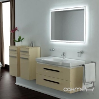 Зеркало для ванной комнаты с LED подсветкой Liberta Moreno 1400x800