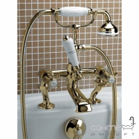 Змішувач для ванни врізний з лійкою та шлангом Devon&Devon Coventry MARF20/Bххх кольори в асортименті